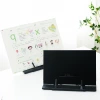 Cross-border exclusive reading stand, metal adjustable bookshelf, black office children's and students' reading stand, factory direct sales Specification image
